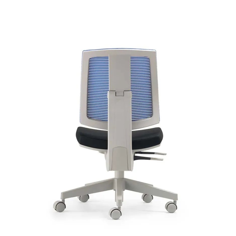 Kinder Wohnen Kinder Schreibtischstuhl Lugania in Schwarz Blau