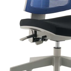 Kinder Wohnen Kinder Schreibtischstuhl Lugania in Schwarz Blau