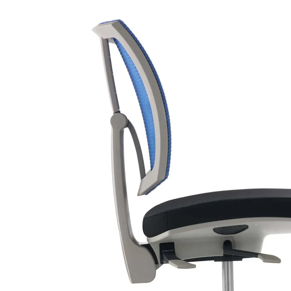 Kinder Wohnen Kinder Schreibtischstuhl Lugania in Schwarz Blau