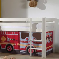 Kinder Wohnen Kinder Spielbett Hochbett Feuerwehr - Tyago