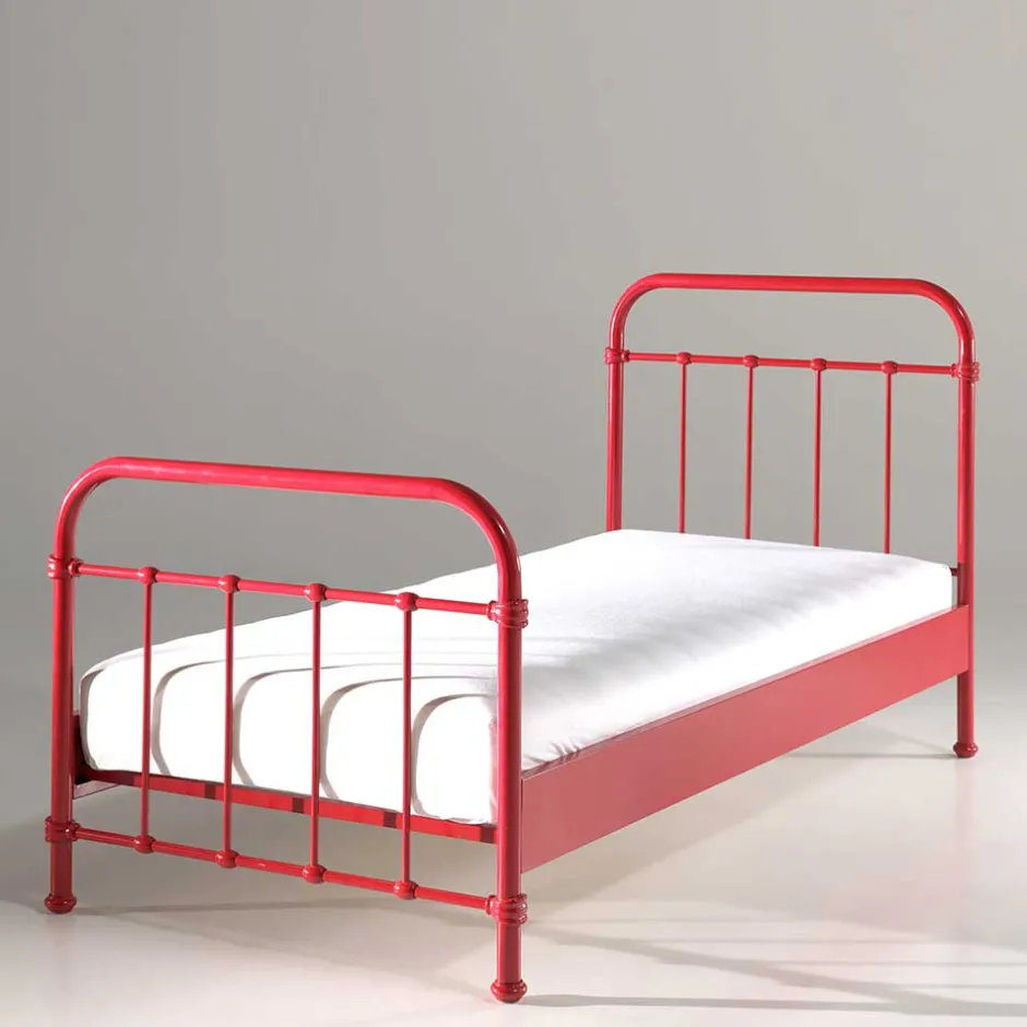 Kinder Wohnen Kinderbett Merkur in Rot