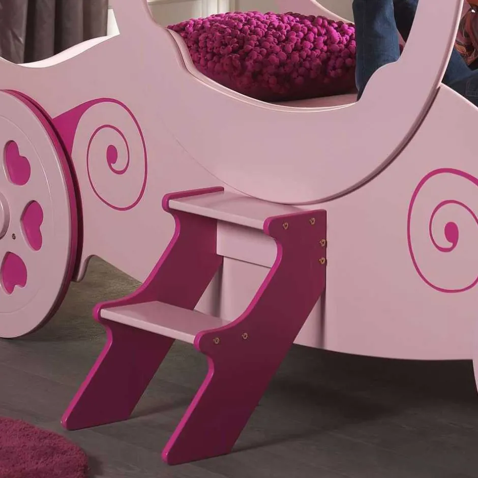 Kinder Wohnen Kinderbett Valentine im Prinzessin Design