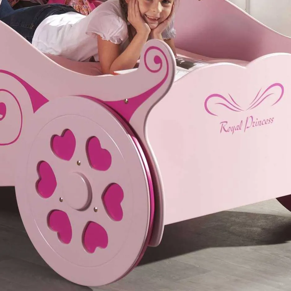 Kinder Wohnen Kinderbett Valentine im Prinzessin Design