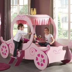 Kinder Wohnen Kinderbett Valentine im Prinzessin Design