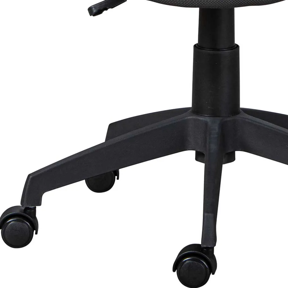 Kinder Wohnen Kinderdrehstuhl in Dunkelgrau & Weiß - Macress