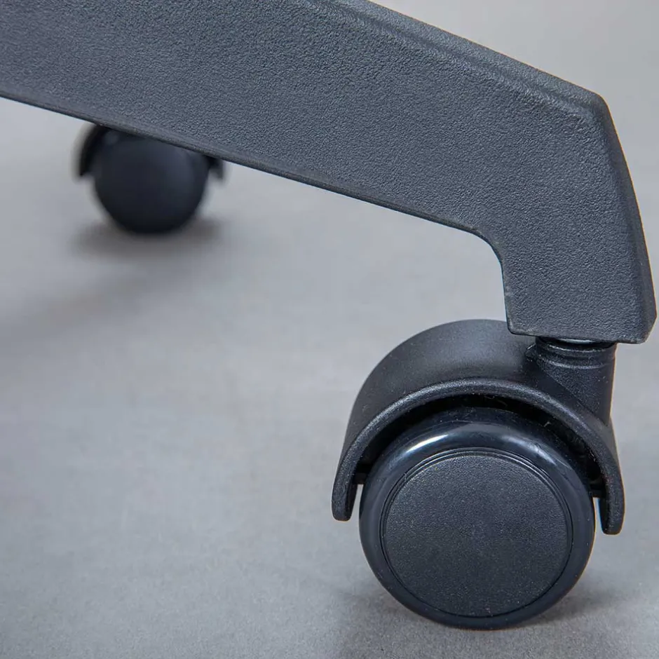 Kinder Wohnen Kinderdrehstuhl in Dunkelgrau & Weiß - Macress