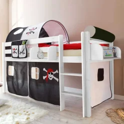 Kinder Wohnen Kinderhochbett Badetta im Piraten Design