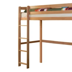 Kinder Wohnen Kinderhochbett Galazo aus Buche Massivholz