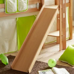 Kinder Wohnen Kinderzimmer Hochbett aus Buche Massivholz - Freaky