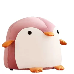 Kinderzimmer Hocker Pinguin in Rosa - Geordi^Wohnen New