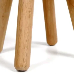 Kinder Wohnen Kinderzimmer Holzhocker aus Gummibaum - Ivano