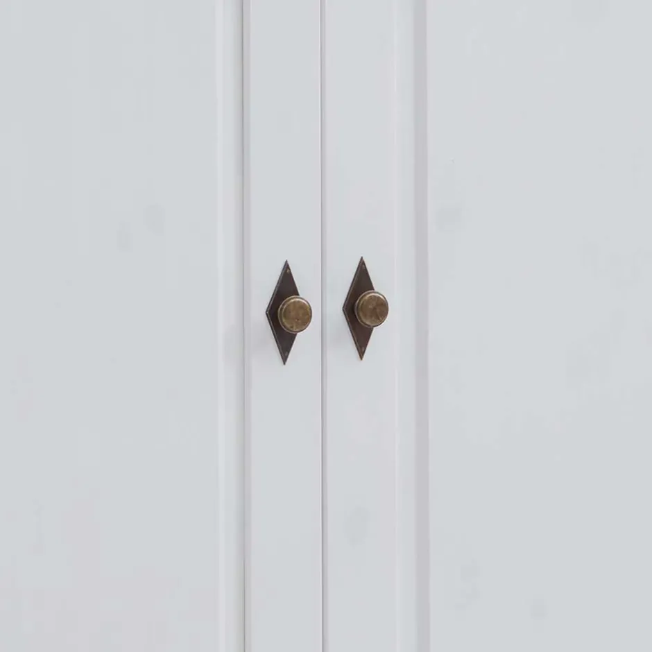 Kinder Wohnen Kinderzimmer Kleiderschrank zweifarbig - Mirandesca