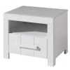 Kinderzimmer Nachtkommode in Weiß - Ellen^Wohnen Hot