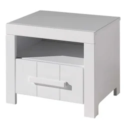 Kinderzimmer Nachtkommode in Weiß - Ellen^Wohnen Hot