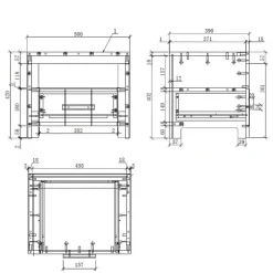 Kinderzimmer Nachtkommode in Weiß - Ellen^Wohnen Hot