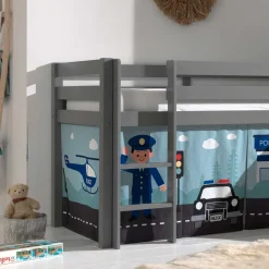 Kinder Wohnen Kinderzimmer Polizei Spielbett als Hochbett - Possible