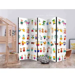 Kinderzimmer Raumteiler mit bunten Tieren - Pablo^Wohnen Clearance