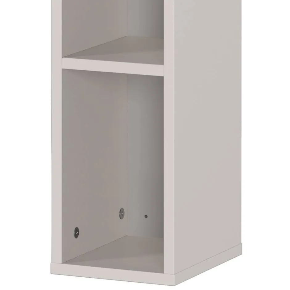 Kinderzimmer Regal in Hellgrau - Afilon^Wohnen Best