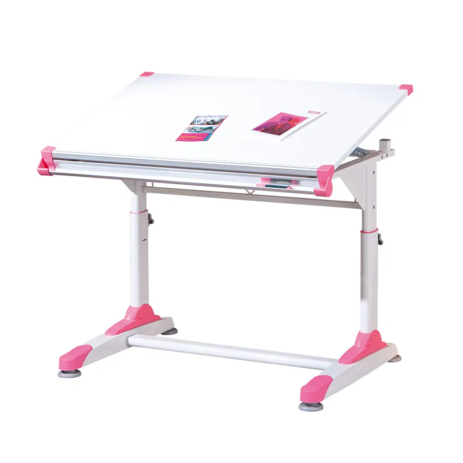 Kinder Wohnen Kinderzimmer Schreibtisch Pricenta in Weiß