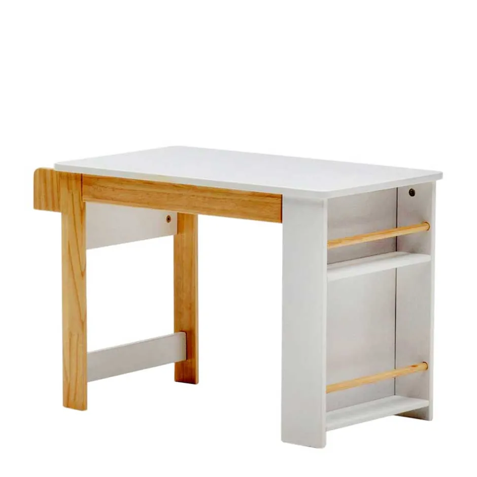 Kinderzimmer Schreibtisch mit Regal und Ablage - Jirup^Wohnen New