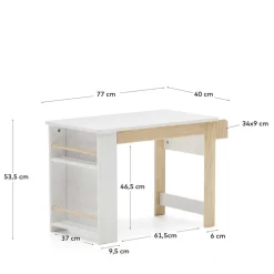 Kinderzimmer Schreibtisch mit Regal und Ablage - Jirup^Wohnen New