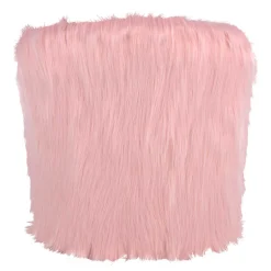 Kinder Wohnen Kinderzimmer Sessel in Rosa Kunstfellbezug - Leonid