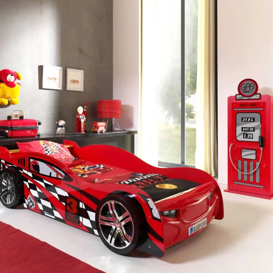 Kinderzimmer Set Station mit Autobett (zweiteilig)^Wohnen Outlet