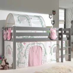 Kinderzimmer Spielbett Hochbett mit Tunnel - Crabina^Wohnen