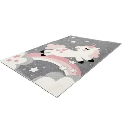 Kinderzimmer Teppich mit Einhorn - Ovestica^Wohnen Online
