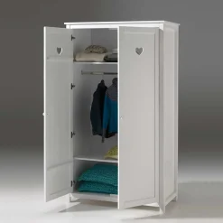 Kinder Wohnen Kinderzimmer-Einrichtung mit Herz - Grandory (dreiteilig)