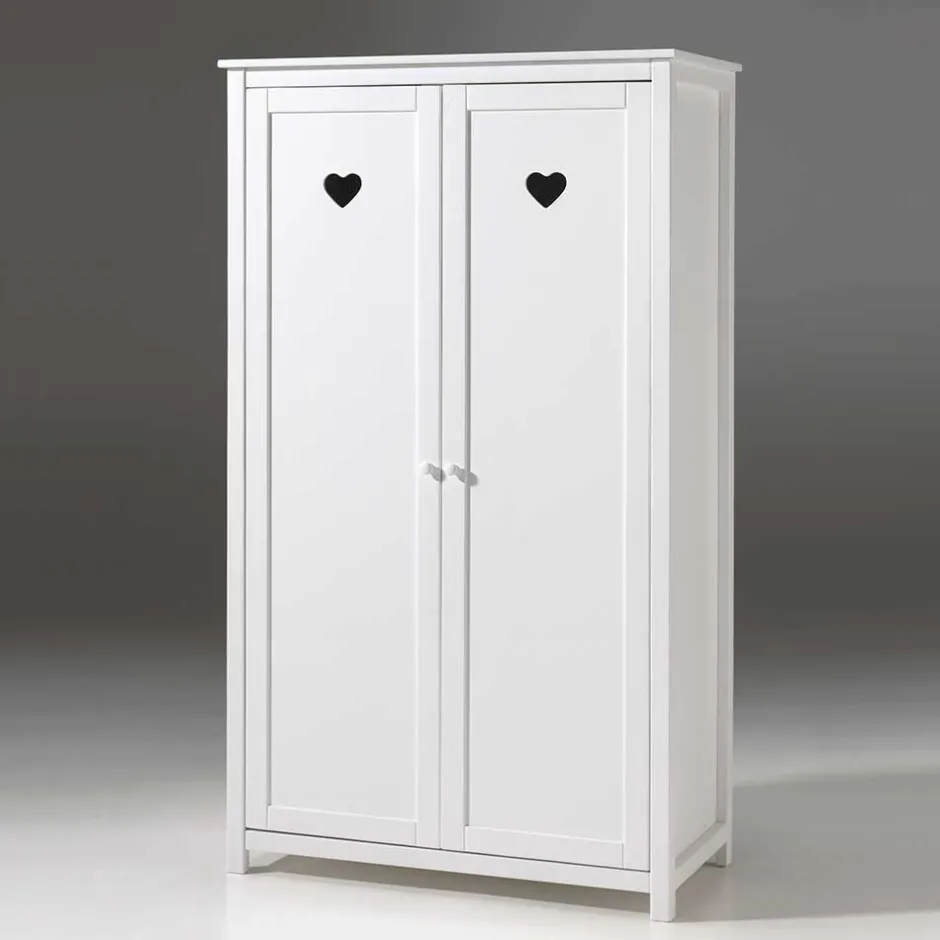 Kinder Wohnen Kinderzimmer-Einrichtung mit Herz - Grandory (dreiteilig)