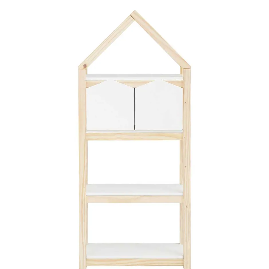 Kinderzimmerregal im Haus-Design - Cayman^Wohnen Outlet