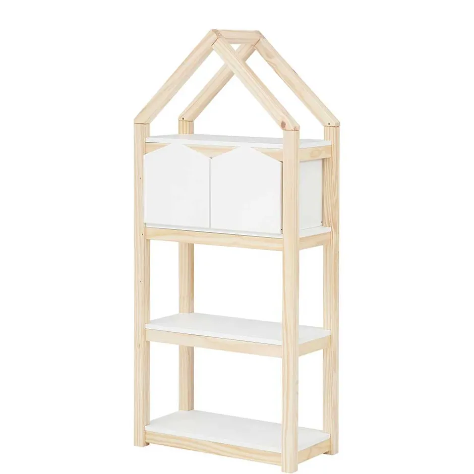 Kinderzimmerregal im Haus-Design - Cayman^Wohnen Outlet