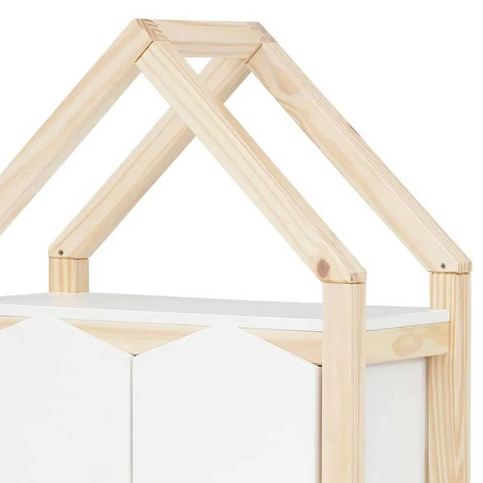 Kinderzimmerregal im Haus-Design - Cayman^Wohnen Outlet