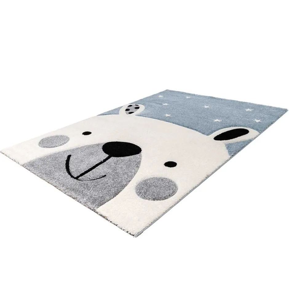 Kinderzimmer-Teppich mit Eisbär Motiv - Beaching^Wohnen Outlet