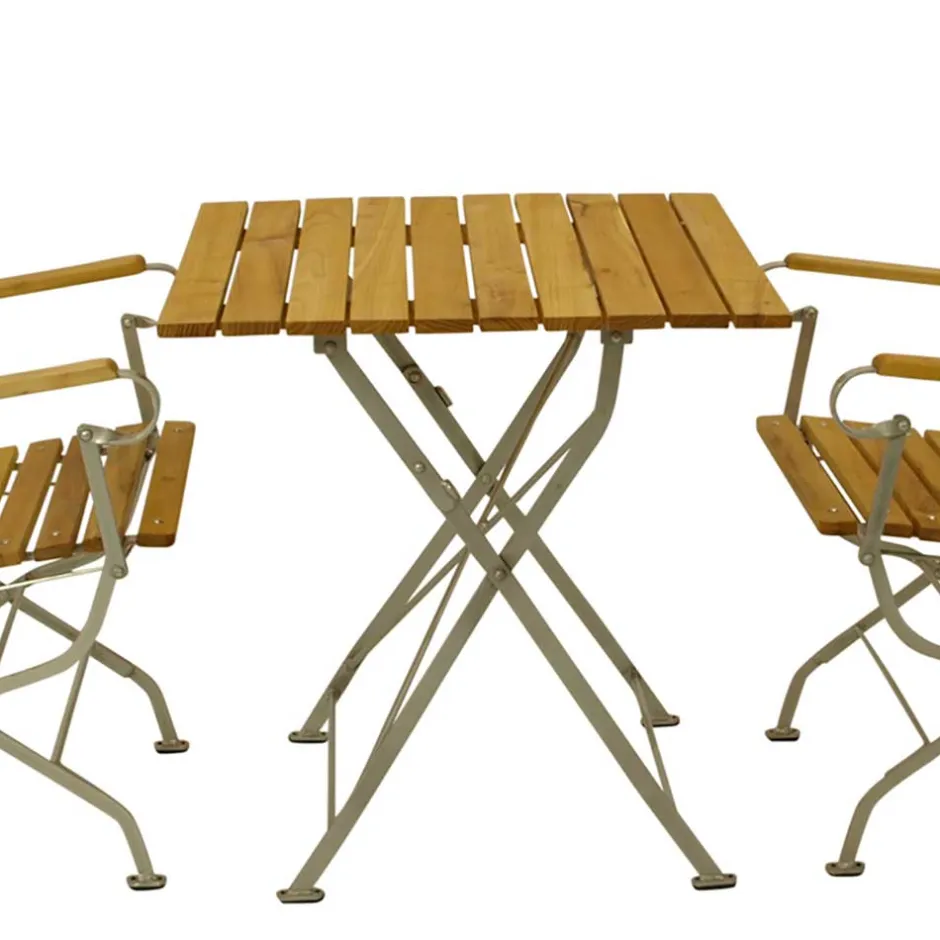 Klappbare Gartengruppe aus Robinie - Valdiza (dreiteilig)^Wohnen Best