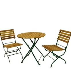 Klappbare Gartenmöbel aus Robinie - Capua (dreiteilig)^Wohnen Best