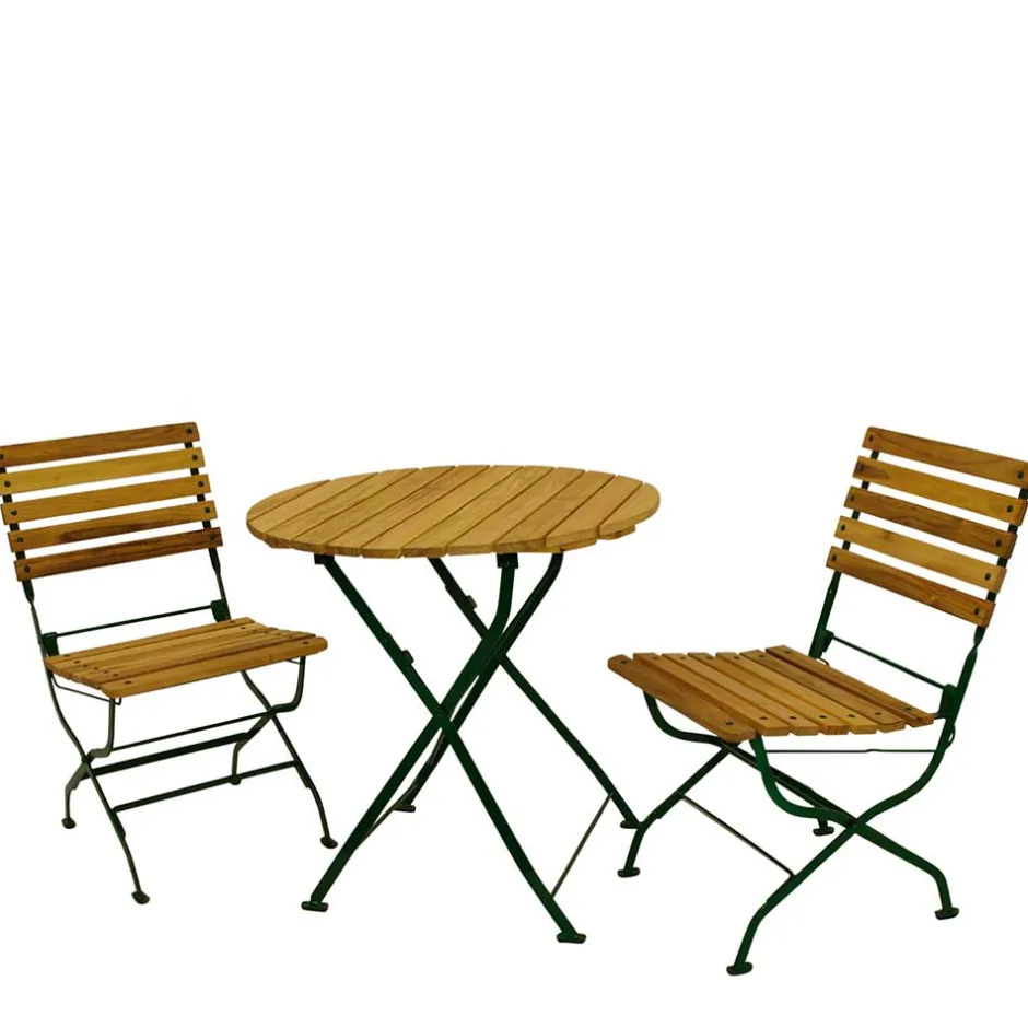 Klappbare Gartenmöbel aus Robinie - Capua (dreiteilig)^Wohnen Best