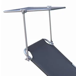 Wohnen Klappbare Sonnenliege mit Dach - Gioja