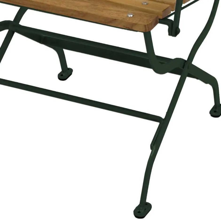 Wohnen Klappbarer Biergartenstuhl mit Armlehnen - Maidino