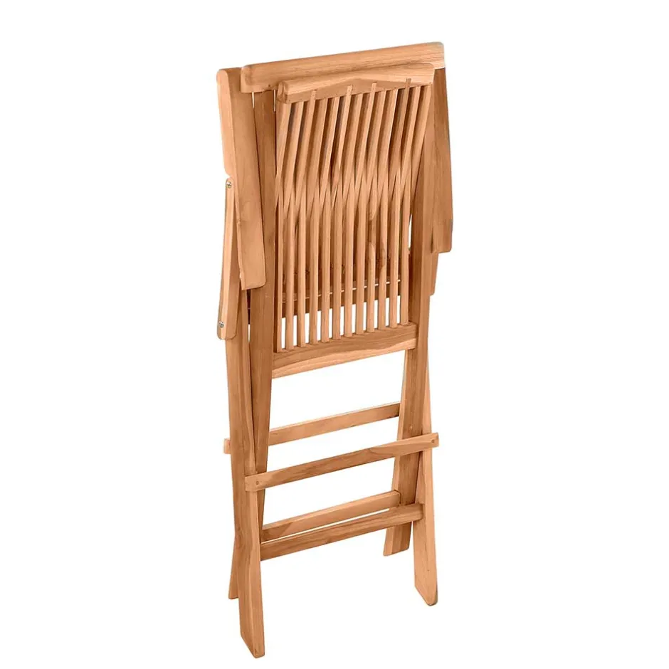 Klappbarer Garten Holzstuhl mit Armlehnen - Klahuma (2er Set)^Wohnen Online