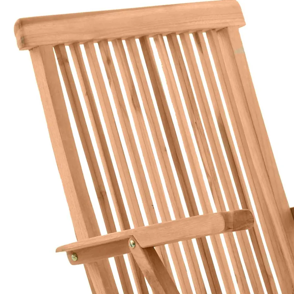 Klappbarer Garten Holzstuhl mit Armlehnen - Klahuma (2er Set)^Wohnen Online