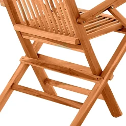 Klappbarer Garten Holzstuhl mit Armlehnen - Klahuma (2er Set)^Wohnen Online