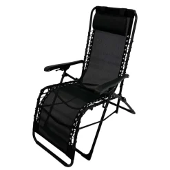 Klappbarer Gartensessel aus Mesh & Stahl - Liesca^Wohnen Discount