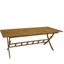 Klappbarer Gartentisch aus Akazienholz - Greatbritain^Wohnen Outlet