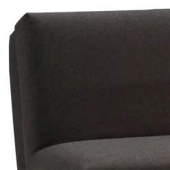 Klappcouch in Dunkelgrau & Alu - Jarne^Wohnen New