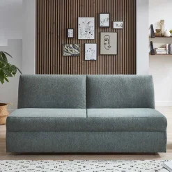 Klappsofa für zwei Personen in Graugrün - Legero^Wohnen Outlet