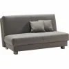 Wohnen Klappsofa in Hellgrau Jerome mit 120x200 140x200