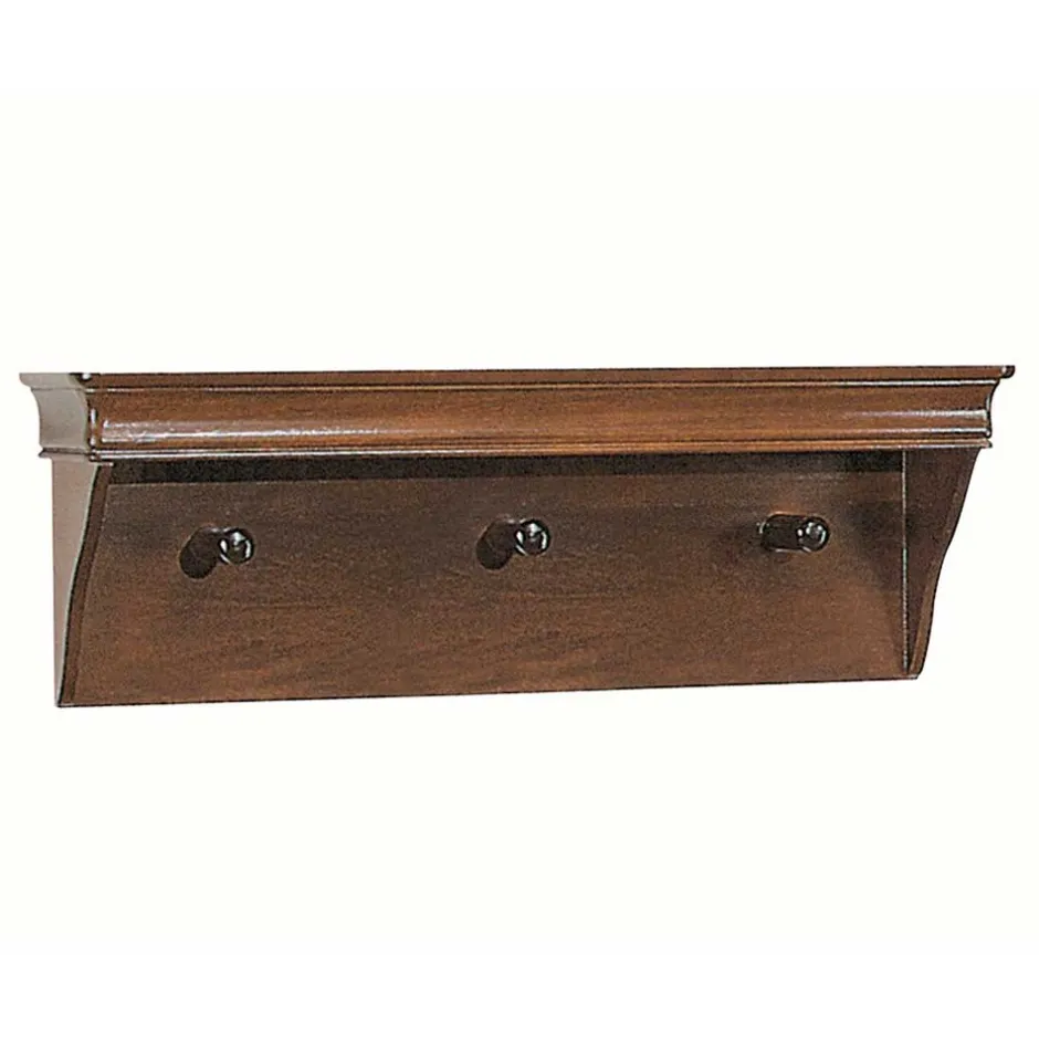 Wohnen Klassisch gestaltete Hängegarderobe mit 3 Haken - Lemerzi