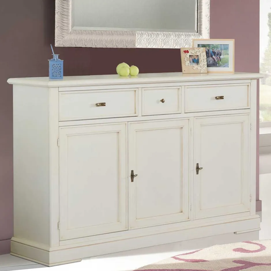 Wohnen Klassische Anrichte in Antikweiß - Annot